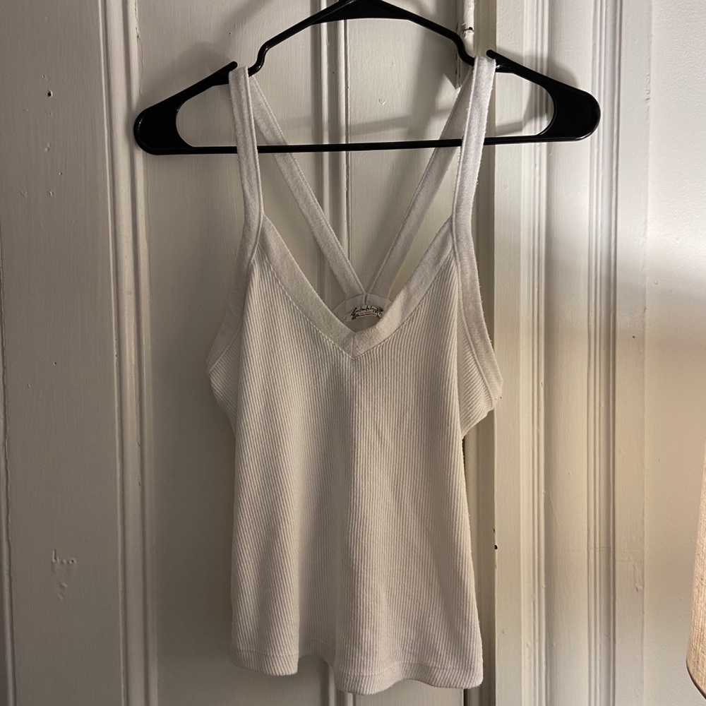 Ribbed Free People Tank Top